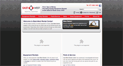 Desktop Screenshot of eastwestrental.com